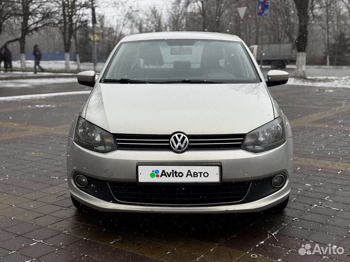 Volkswagen Polo 1.6 AT, 2014, 265 482 км