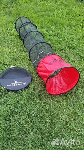 Садок прорезиненный + сумка