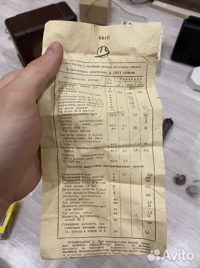 Радиолампы СССР