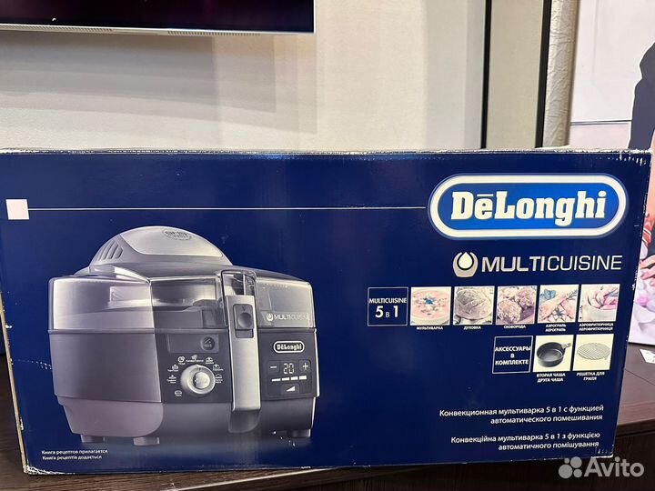 Мультиварка delonghi 5 в 1