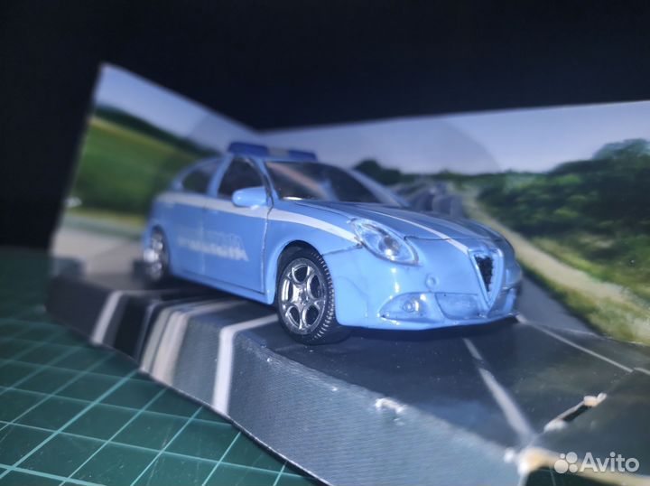 Alfa romeo Giulietta Polizia 1/43 Mondo Motors