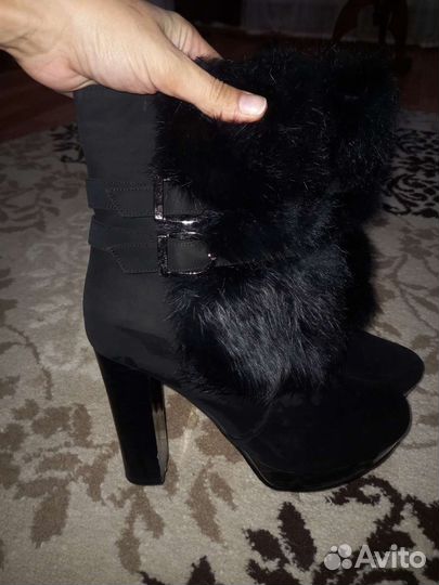 Ботильоны зимние