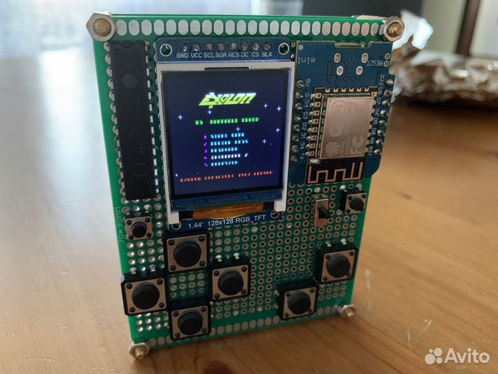 Ретро игра Exolon DIY