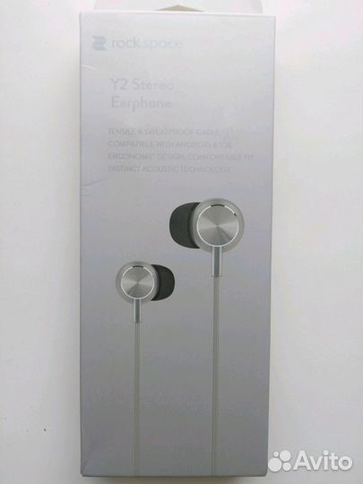 Стерео наушники с микрофоном rockspace Y2 Hi-Fi