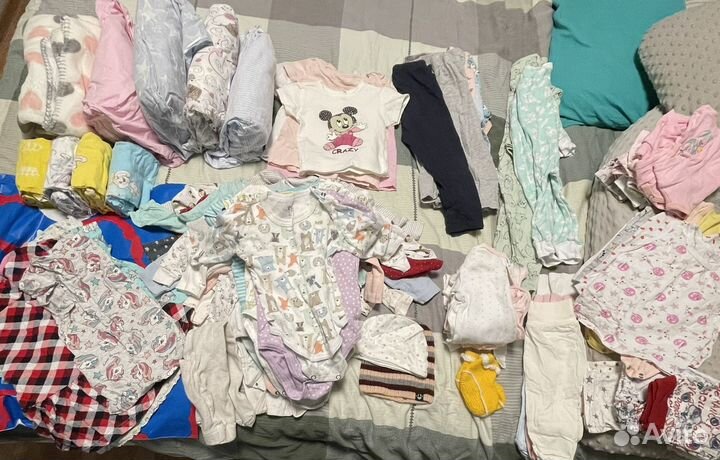 Пакет детских вещей для девочки