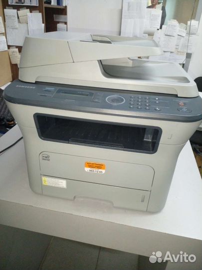 Мфу лазерное Samsung4824fn+картридж