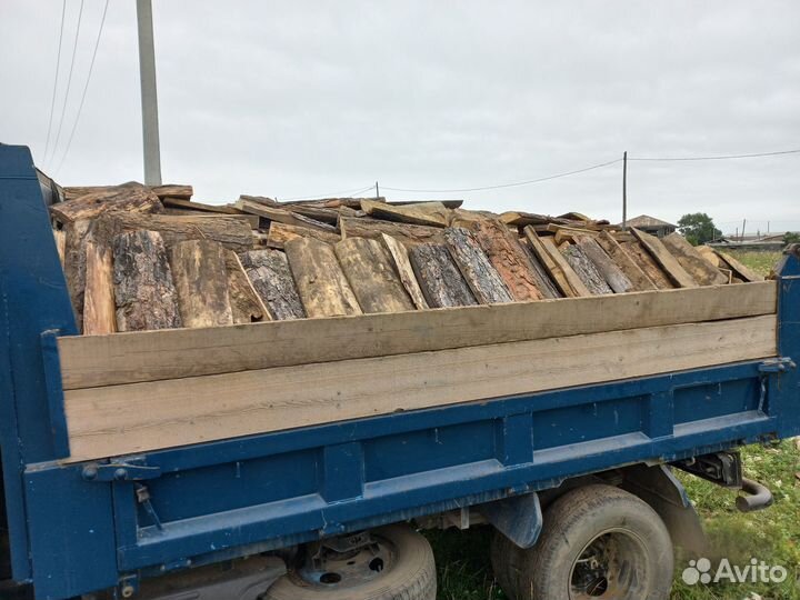 Дрова пиленный горбыль