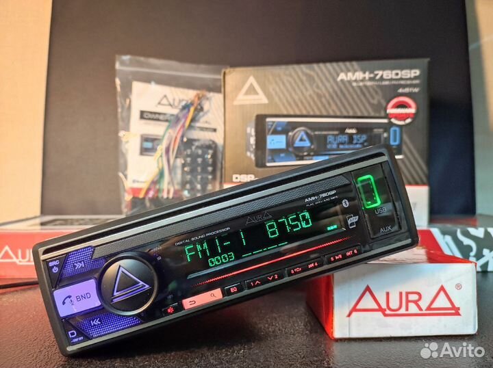Автомагнитола aura AMH-76DSP (2023)
