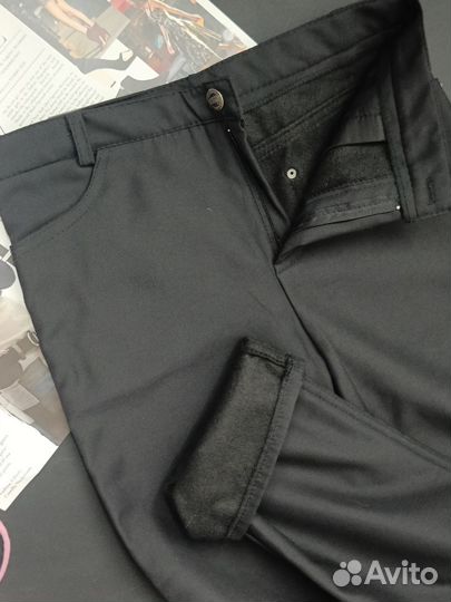 Брюки утеплённые подростку