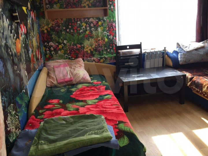 Комната 10 м² в 2-к., 1/2 эт.