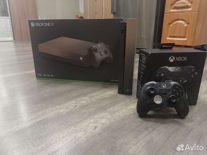 Игровая консоль Xbox one x project scorpion 1tb