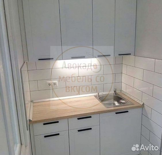 Кухонный гарнитур белый новый