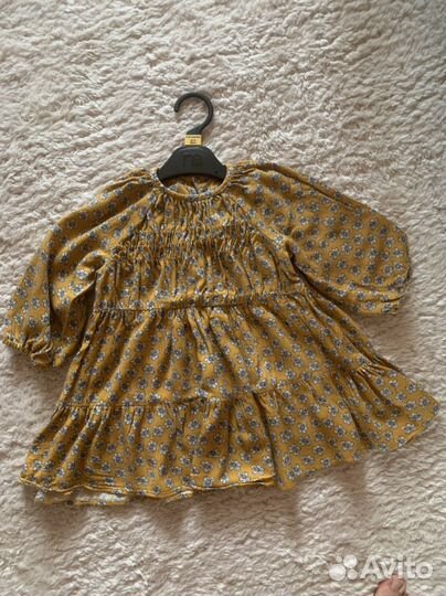 Платье для девочки zara 92 98