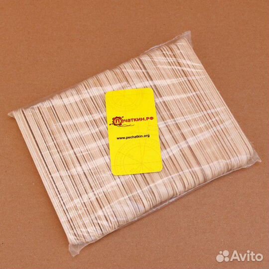 Палочка косметическая деревянная