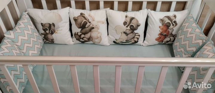 Бортики в кроватку