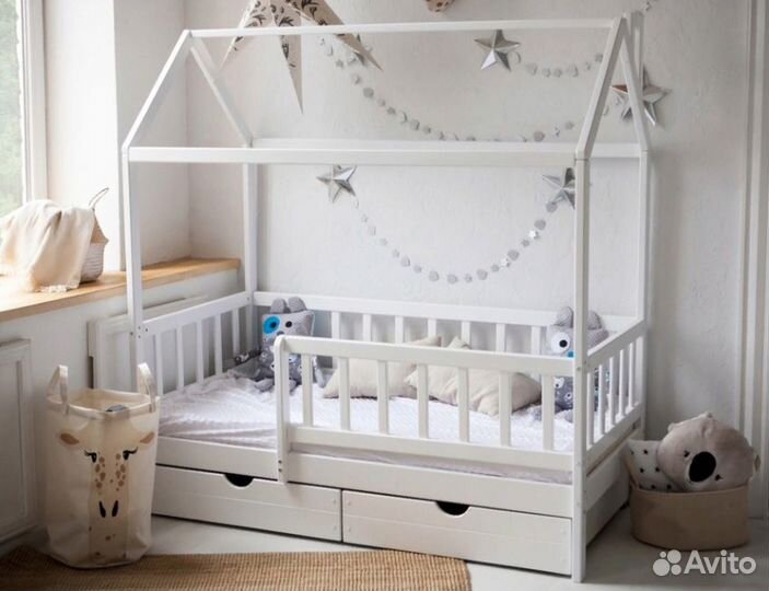 Кроватка-домик подростковая Эстельер 160х80