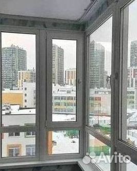 Остекление окон и балконов пвх