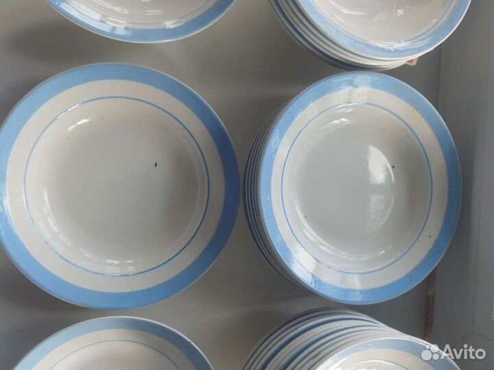 Набор советской столовой посуды