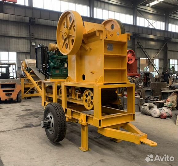 Дробилка щековая ре 400х600 Дизельная