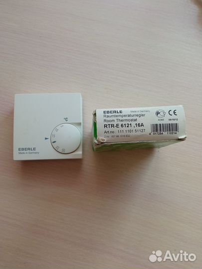 Терморегулятор Eberle RTR-E 6121,16a новый