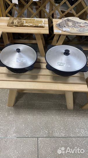 Казан чугунный 6л, 8л, 12л, 16л