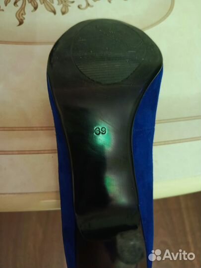 Туфли женские 39 размер синие