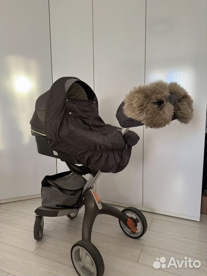 Коляска stokke xplory 3 в 1