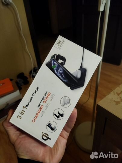 Беспроводная зарядка 3 в 1 для apple