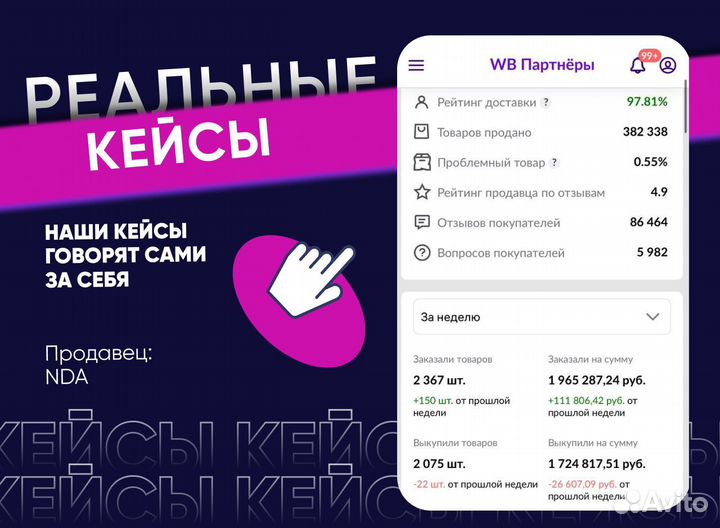 Менеджер по работе с маркетплейсами Продвижение