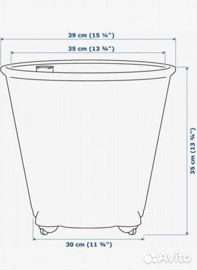 Горшки IKEA пс фейо/ikea ps fejo