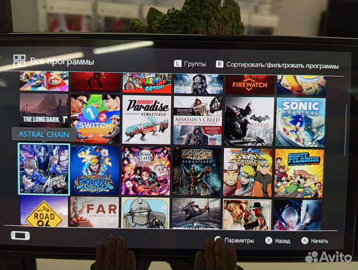 Прошитый Nintendo Switch Oled 512Gb+куча игр(б/у)