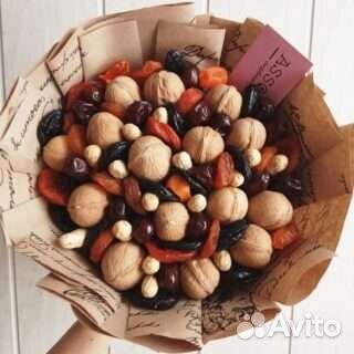 Букет из сухофруктов «Сладкий взрыв»