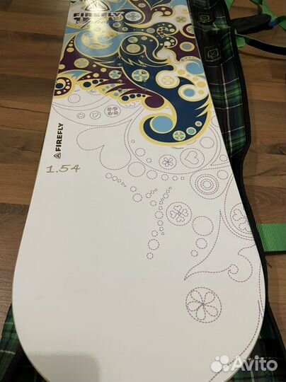 Сноуборд Firefly 1.54 с обувью