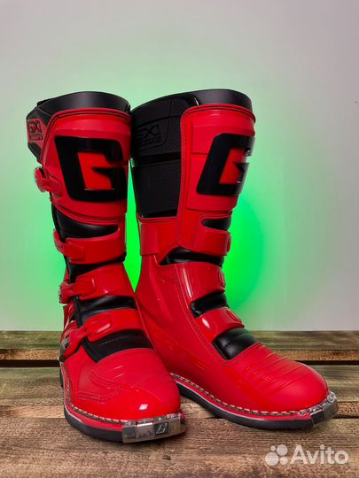 Мотоботы Gaerne GX-1 Goodyear Red Black