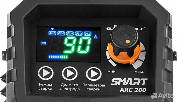 Сварочный инвертор сварог real SMART ARC 200 black