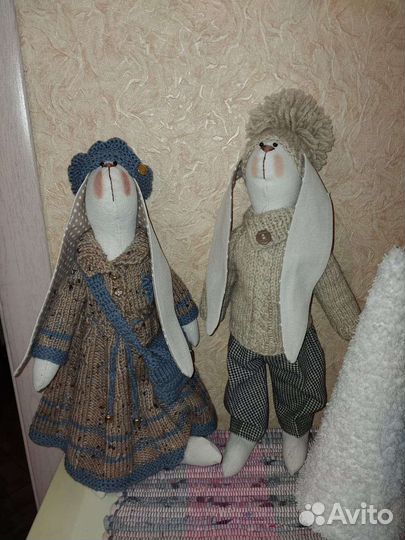 Зайчата для подарка