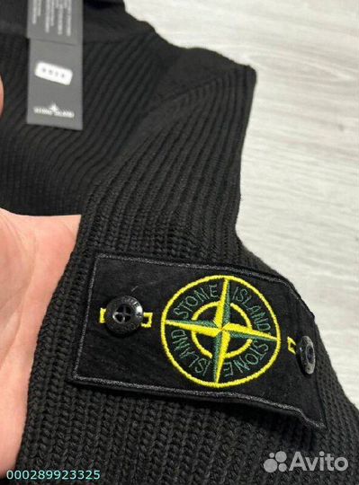 Stone island свитер с горлом длинным