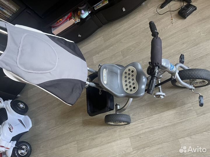 Детский велосипед с ручкой бу