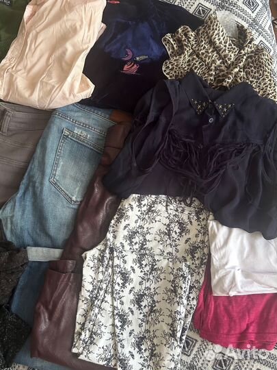 Огромный пакет женских вещей mango h&m