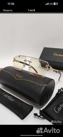 Оправа для очков мужская Сartier