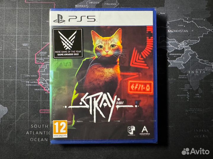 Stray (русская версия) PS5, новый диск