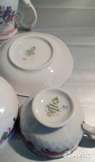 Фарфор период СССР. Сделано в ГДР. Цена за всё