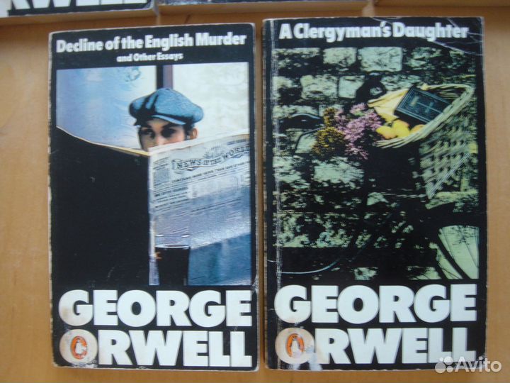 Книги на англ. языке Джорджа Оруэла, Генри Миллера