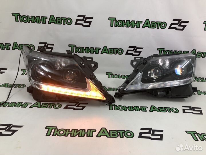 Комплект LED фар Lexus LX570 Рестайл 2012-2015