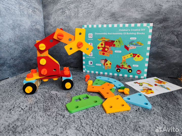 Деревянный конструктор