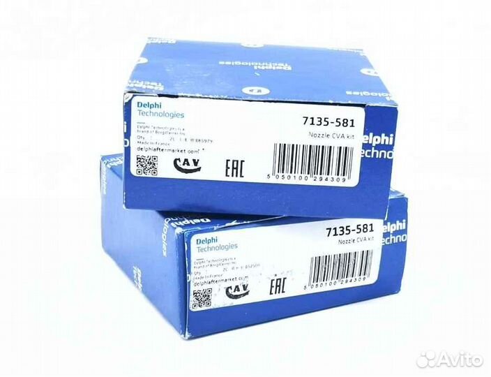 Ремонтный комплект 7135-581 инжектора PSA/ford R00