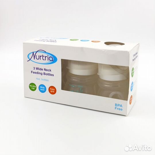 Набор бутылочек для кормления (стер.) 3 шт. 120 мл