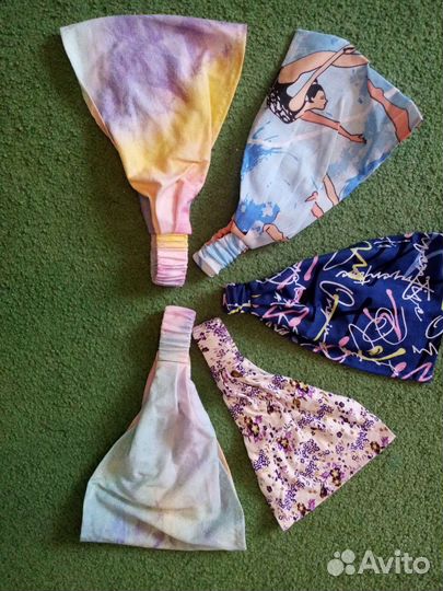 Косынки для девочек на резинке