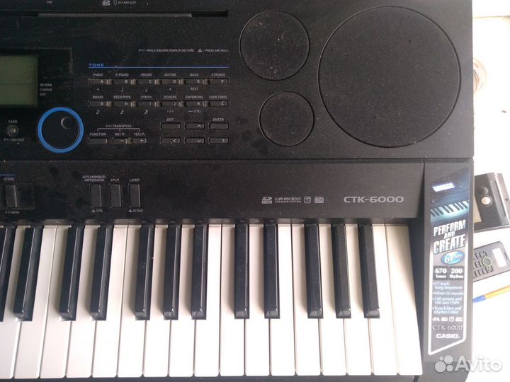 Синтезатор Casio Ctk 6000