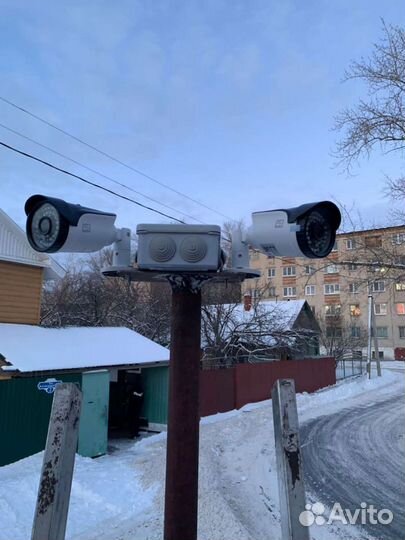 Комплект регистратор и камеры. Запись Аудио Видео